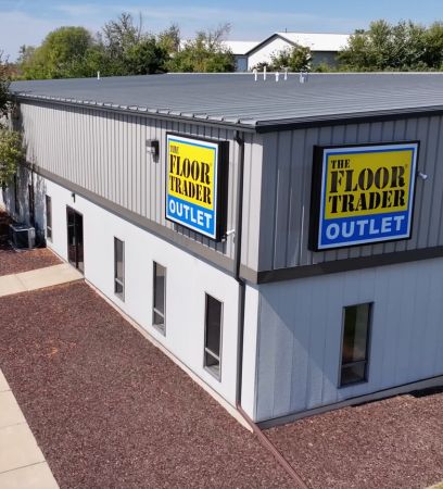 The Floor Trader showroom exterior Rockford